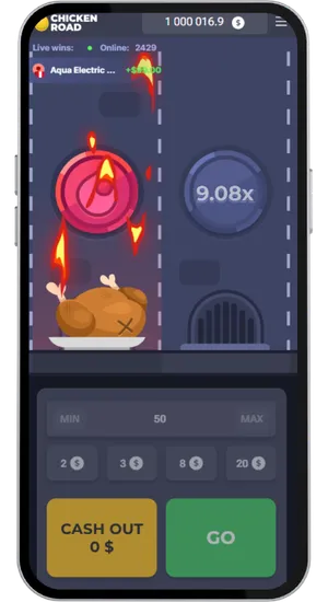 Chicken Road round perso tra le fiamme