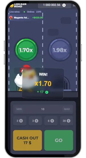 Chicken Road tour gagnant encaissé